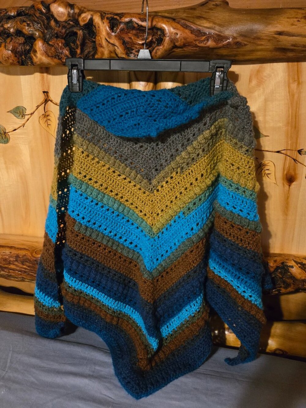 Hand Crocheted Shoulder Cozy. NWOT